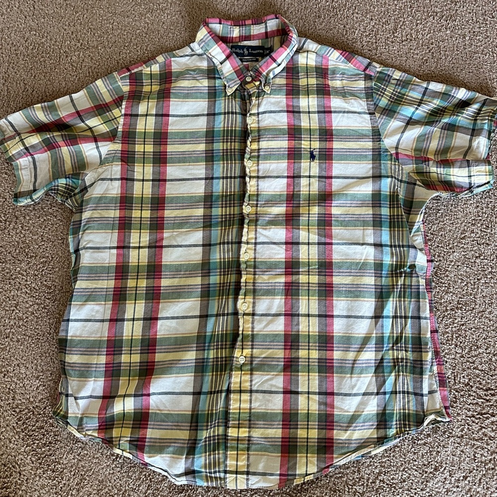 Polo button up shirt